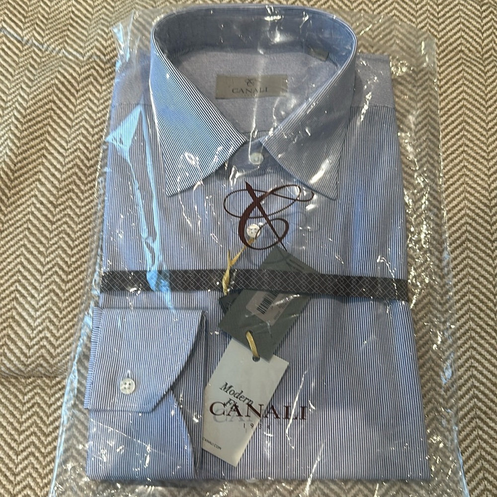 NWT Canali Buttondown dress shirt